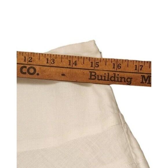 Talbots Women's Petite Size 8P White Layered Mini Linen Skirt - Picture 3 of 7